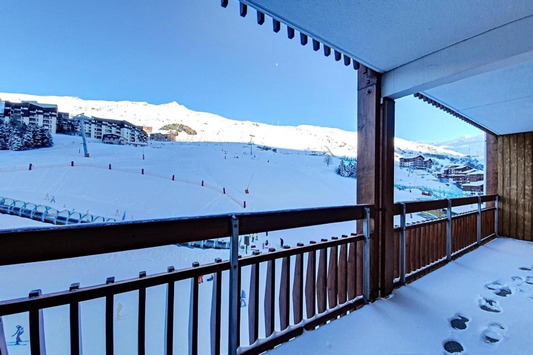 Residence Bellevue - Appartement Renove - Au Pieds Des Pistes - Balcon Vu Sur Les Pistes Mae-0024 Saint-Martin-de-Belleville Eksteriør bilde