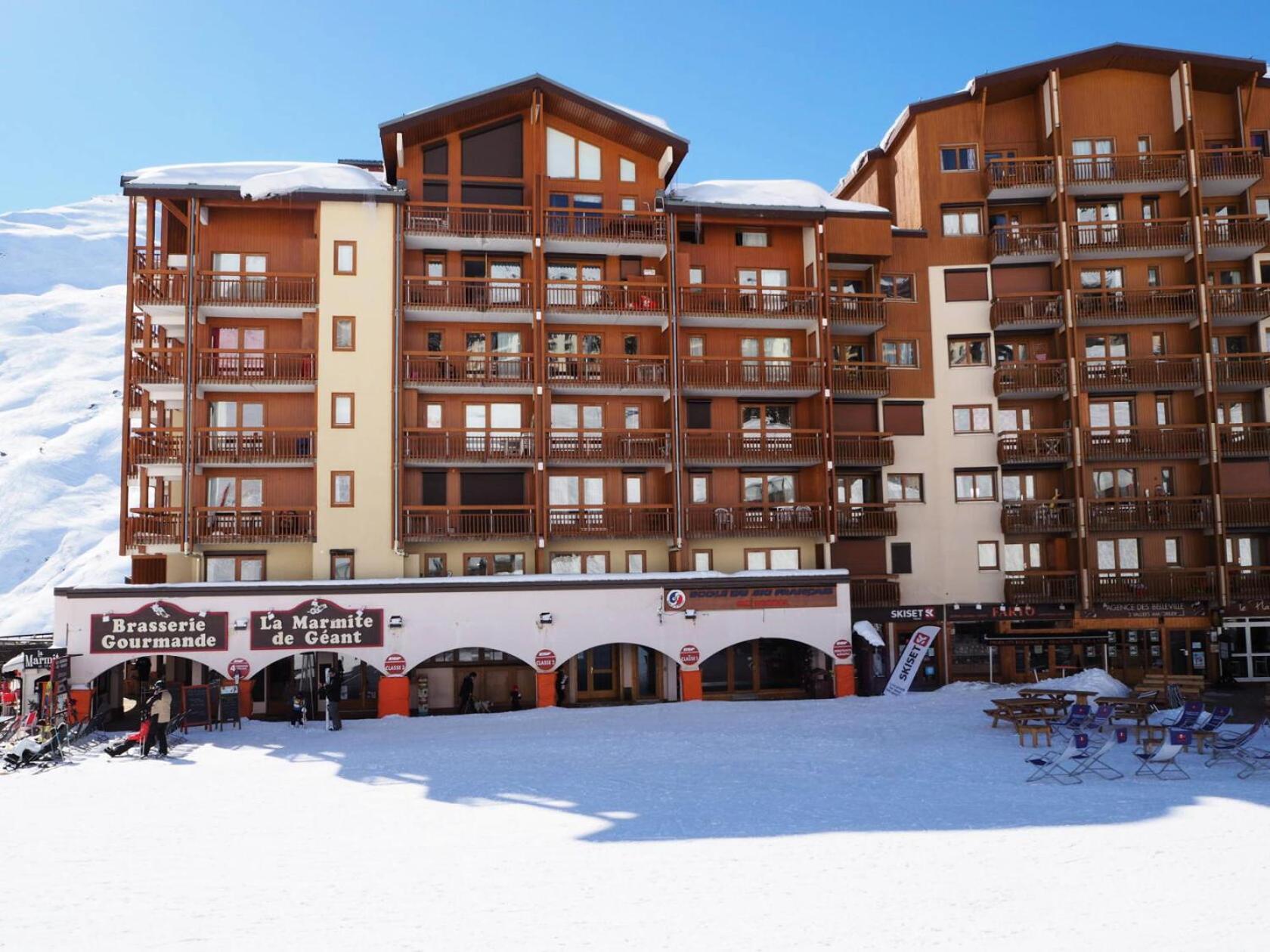 Residence Bellevue - Appartement Renove - Au Pieds Des Pistes - Balcon Vu Sur Les Pistes Mae-0024 Saint-Martin-de-Belleville Eksteriør bilde